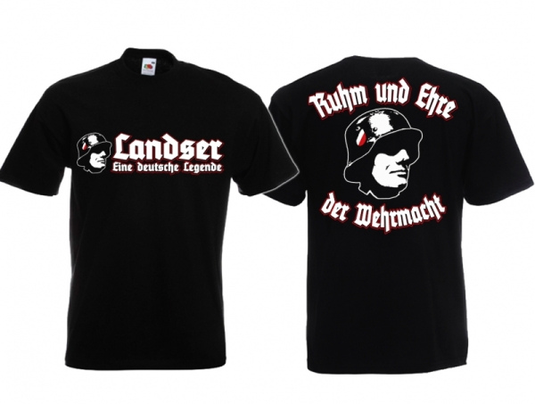 T-Hemd - Landser - Eine deutsche Legende T-Hemd - Landser - Eine deutsche Legende