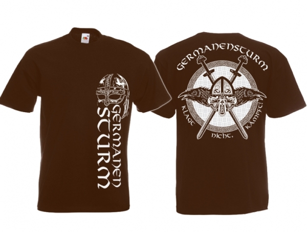 Frauen T-Shirt - Germanensturm - braun Frauen T-Shirt - Germanensturm - braun