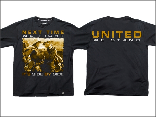 Ansgar Aryan - T-SHIRT - Side by Side - schwarz TS Ansgar Aryan - T-SHIRT - Side by Side - schwarz TS