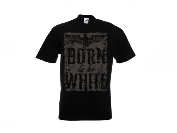 T-Hemd - Born to be white - Adler - schwarz T-Hemd - Born to be white - Adler - schwarz