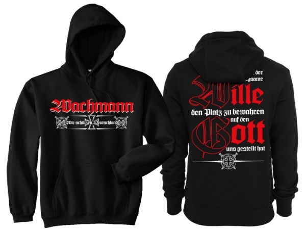 Kapuzenpullover - Wachmann Kapuzenpullover - Wachmann