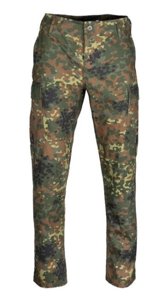 US BDU FELDHOSE R/S ′SLIM FIT′ - FLECKTARN