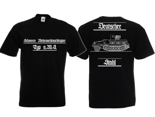 T-Hemd - Fahrzeuge der Wehrmacht - Schwerer Wehrmachtsschlepper - Typ s.W.S. T-Hemd - Fahrzeuge der Wehrmacht - Schwerer Wehrmachtsschlepper - Typ s.W.S.