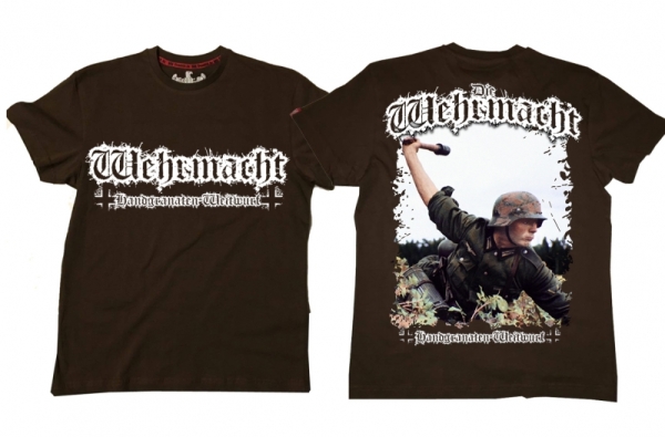 Premium Shirt - WS - Handgranaten-Weitwurf - braun Premium Shirt - WS - Handgranaten-Weitwurf - braun
