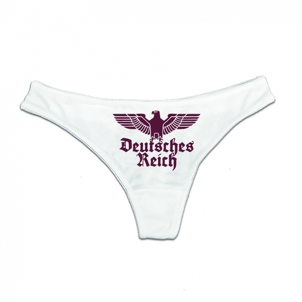 String Tanga - Reichsadler - Deutsches Reich - weiß String Tanga - Reichsadler - Deutsches Reich - weiß