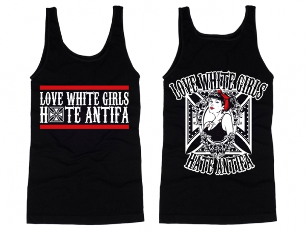 Muskelshirt/Tank Top - Love White Girls Muskelshirt/Tank Top - Love White Girls