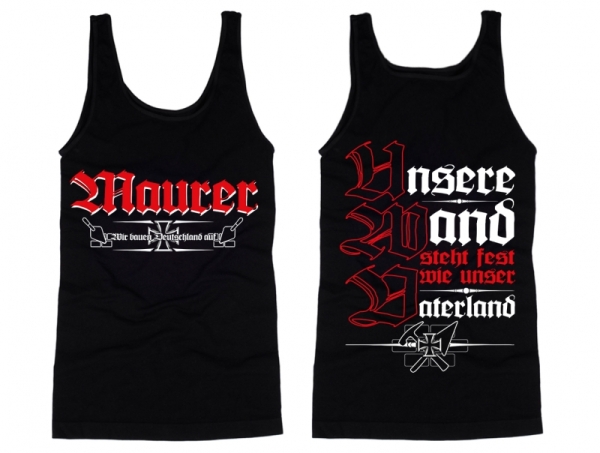 Muskelshirt/Tank Top - Maurer Muskelshirt/Tank Top - Maurer