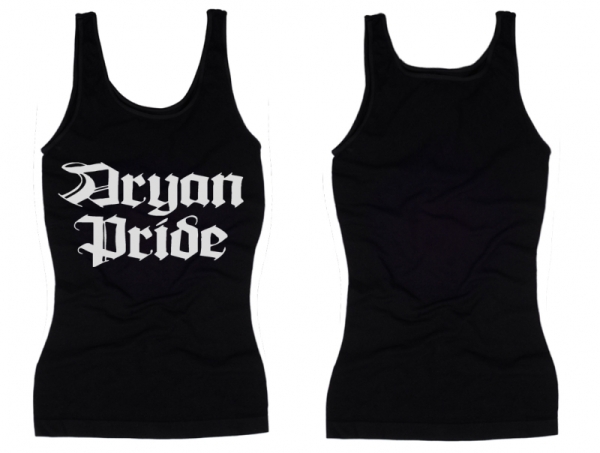 Frauen Top - Aryan Pride - grau Frauen Top - Aryan Pride - grau