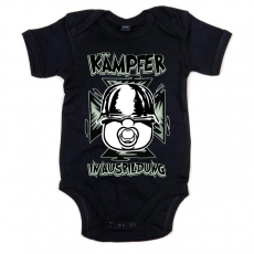 Baby-Bodie - Kleiner Germane in Ausbildung - Soldat - schwarz Baby-Bodie - Kleiner Germane in Ausbildung - Soldat - schwarz
