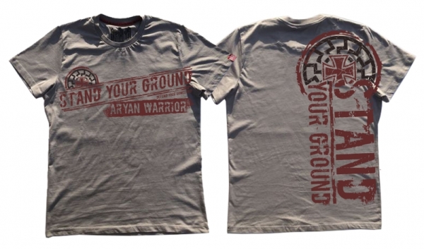 Premium Shirt - Stand your Ground - grau Premium Shirt - Stand your Ground - grau