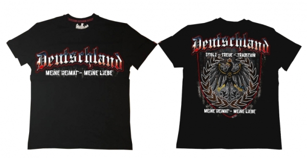 Premium Shirt - Deutschland - Stolz-Treue-Tradition Premium Shirt - Deutschland - Stolz-Treue-Tradition
