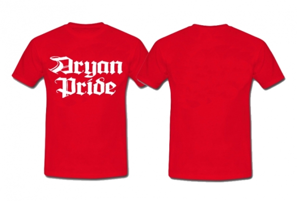 T-Hemd - Aryan Pride - rot T-Hemd - Aryan Pride - rot