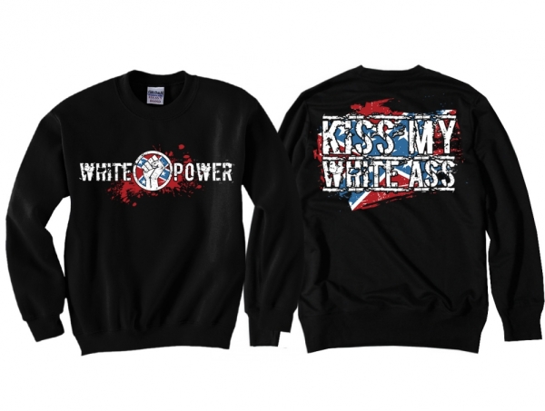 Pullover - Kiss My White Ass -Südstaaten Pullover - Kiss My White Ass -Südstaaten
