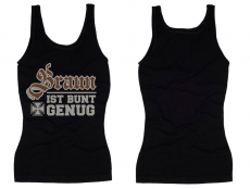 Frauen Top - Braun ist bunt genug Frauen Top - Braun ist bunt genug