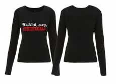 Frauen - Sweatshirt - Weiblich, sexy, Rechtsextrem Frauen - Sweatshirt - Weiblich, sexy, Rechtsextrem