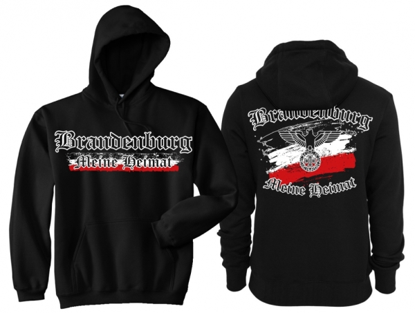 Frauen - Kapuzenpullover - Meine Heimat - Brandenburg Frauen - Kapuzenpullover - Meine Heimat - Brandenburg