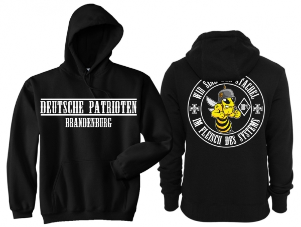 Kapuzenpullover - Deutsche Patrioten - Brandenburg Kapuzenpullover - Deutsche Patrioten - Brandenburg