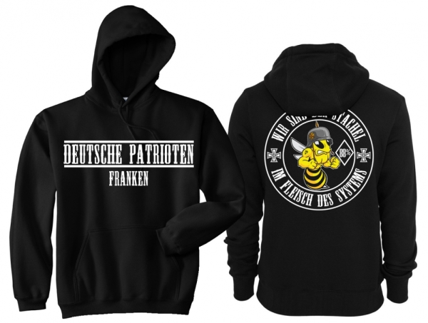 Frauen - Kapuzenpullover - Deutsche Patrioten - Franken Frauen - Kapuzenpullover - Deutsche Patrioten - Franken