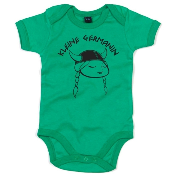 Baby-Bodie - Kleine Germanin - grün Baby-Bodie - Kleine Germanin - grün