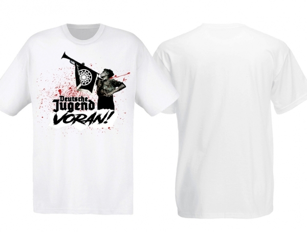 Frauen T-Shirt - Deutsche Jugend voran - weiß Frauen T-Shirt - Deutsche Jugend voran - weiß