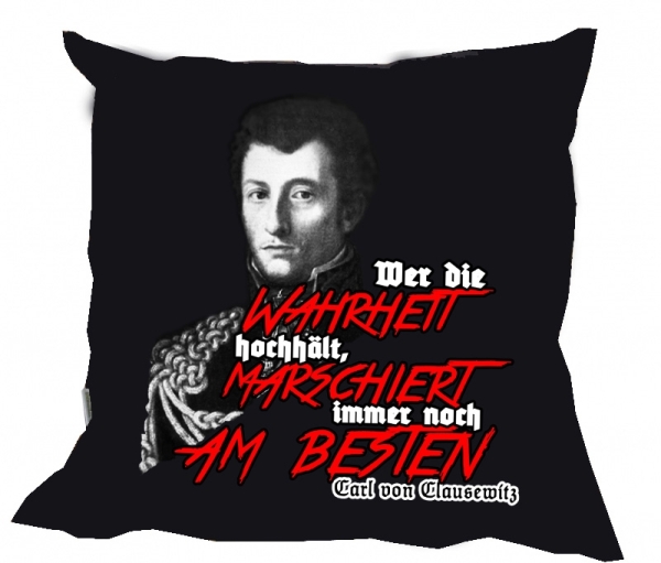 Kissen - Wer die Wahrheit hochhält Kissen - Wer die Wahrheit hochhält