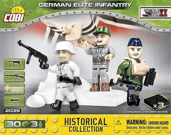 Bausatz - Deutsche Soldaten - Infanterie Elite Bausatz - Deutsche Soldaten - Infanterie Elite