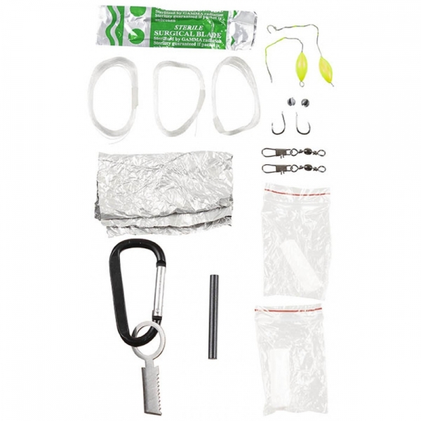 Survival Set - Parachute Cord - oliv