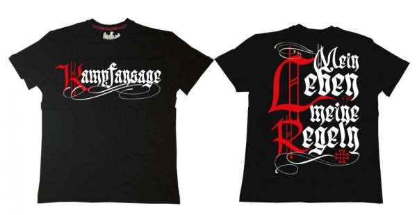 Premium Shirt - Kampfansage - schwarz Premium Shirt - Kampfansage - schwarz