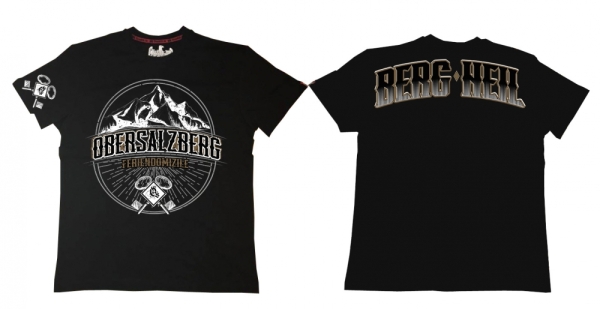 Premium Shirt - Berg Heil - schwarz Premium Shirt - Berg Heil - schwarz