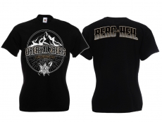 Frauen T-Shirt - Berg Heil - schwarz Frauen T-Shirt - Berg Heil - schwarz