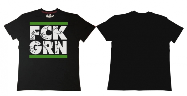 Premium Shirt - FCK GRN - schwarz Premium Shirt - FCK GRN - schwarz