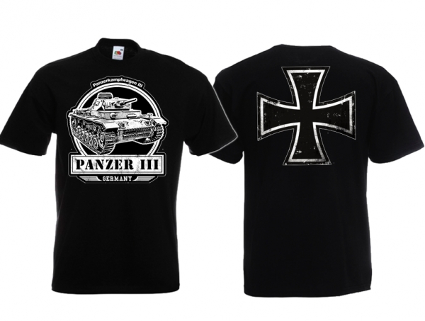 T-Hemd - WH - Panzer III T-Hemd - WH - Panzer III