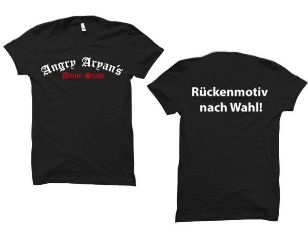 T-Hemd - Angry Aryans + Druckwunsch T-Hemd - Angry Aryans + Druckwunsch