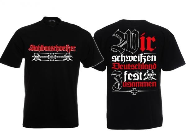 T-Hemd - Stahlbauschweißer - schwarz T-Hemd - Stahlbauschweißer - schwarz