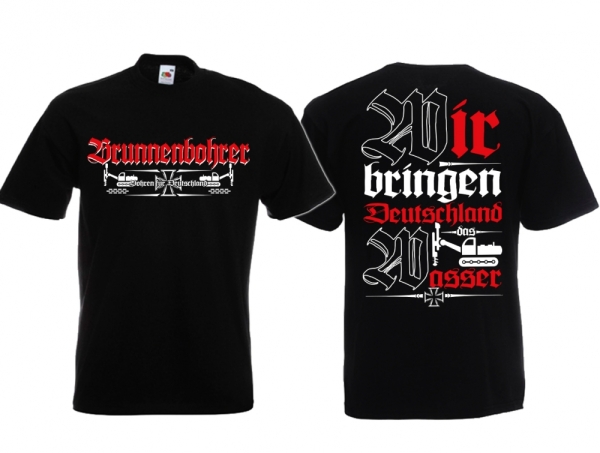 T-Hemd - Brunnenbohrer T-Hemd - Brunnenbohrer