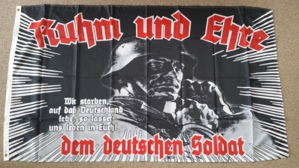 Fahne - Ruhm und Ehre Fahne - Ruhm und Ehre