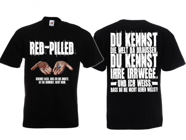 T-Hemd - Red-Pilled T-Hemd - Red-Pilled
