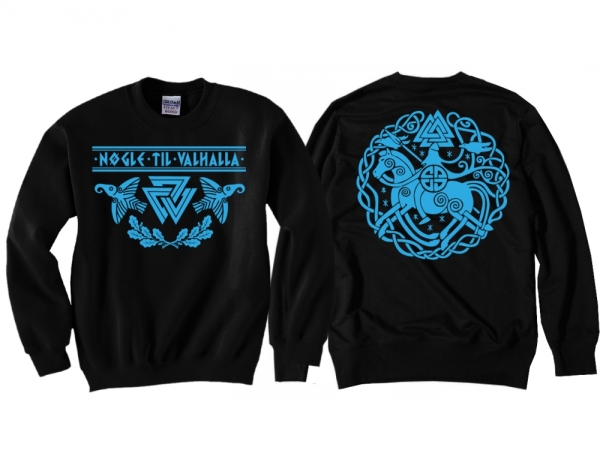 Pullover - Schlüssel nach Walhalla - schwarz/blau Pullover - Schlüssel nach Walhalla - schwarz/blau