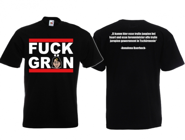 Frauen T-Shirt - Fuck Grün - Baerbock Frauen T-Shirt - Fuck Grün - Baerbock