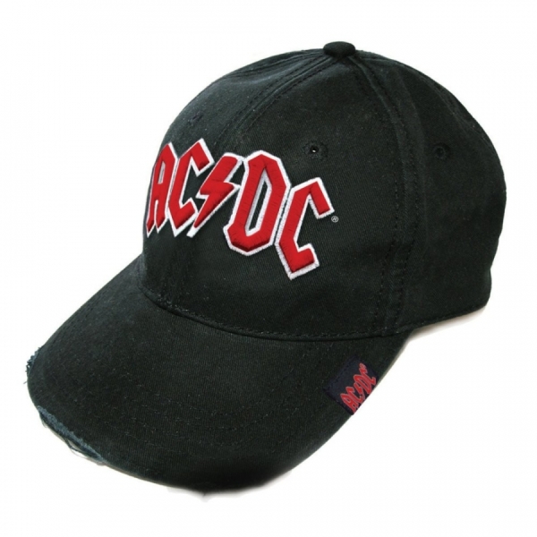 Cap - Baseball Cap - AC/DC - Rotes Logo Cap - Baseball Cap - AC/DC - Rotes Logo