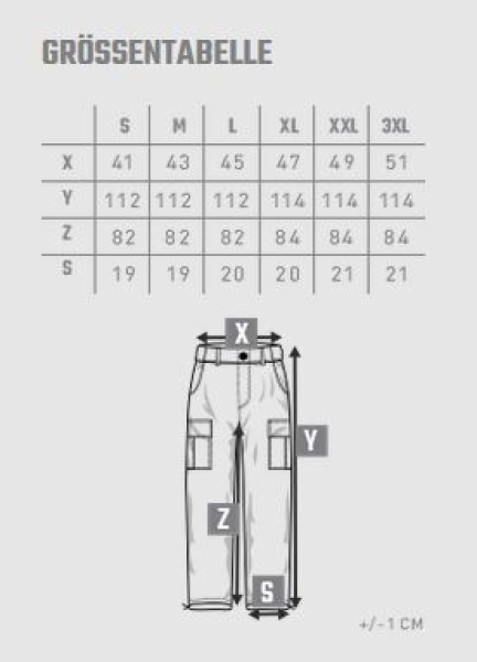 PG Wear - Leichte Cargo Hose &quote;Stage&quote; - Grey +++NUR WENIGE DA+++