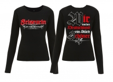 Frauen - Sweatshirt - Friseurin - schwarz Frauen - Sweatshirt - Friseurin - schwarz
