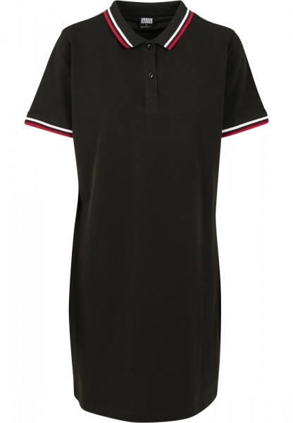 Frauen Polo Kleid - gestreift SWR