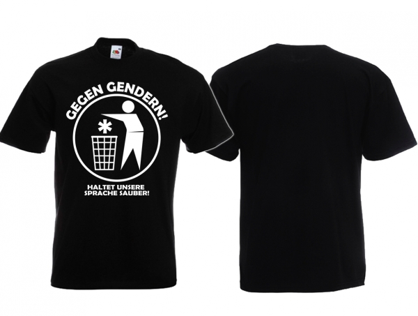 Frauen T-Shirt - Gegen Gendern Frauen T-Shirt - Gegen Gendern