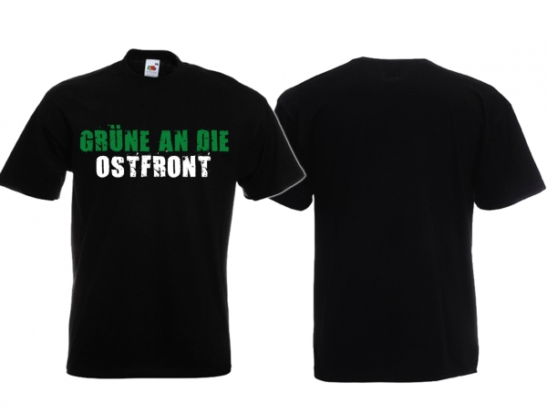 T-Hemd - Grüne an die Ostfront T-Hemd - Grüne an die Ostfront