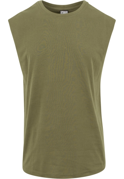 Muskelshirt/Tank Top - Urban C. - Open Edge - olive Muskelshirt/Tank Top - Urban C. - Open Edge - olive
