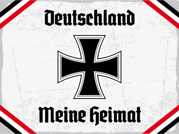Holzschild - 20x30cm - Deutschland meine Heimat - Motiv 5 Holzschild - 20x30cm - Deutschland meine Heimat - Motiv 5