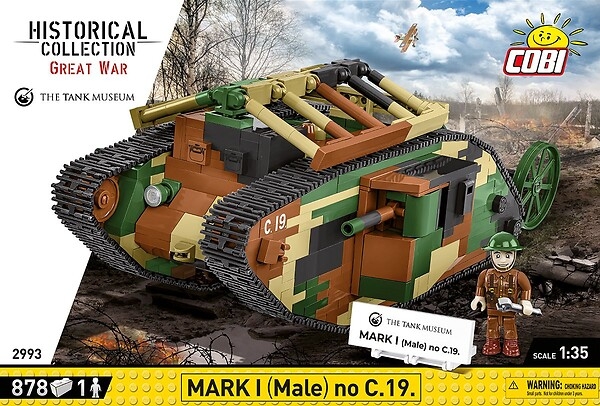 Bausatz - Mark I Male no C.19 Bausatz - Mark I Male no C.19