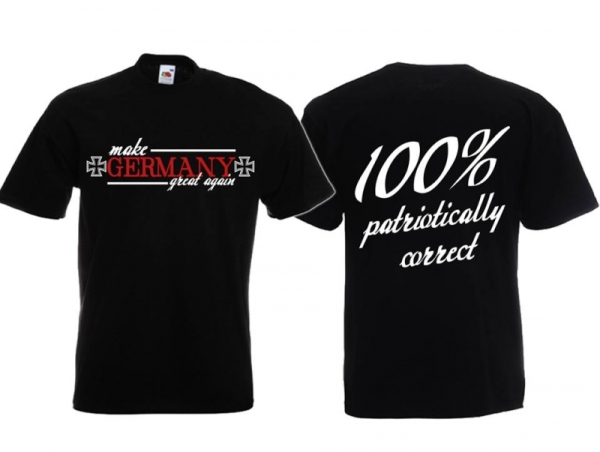 T-Hemd - Germany Great Again - schwarz T-Hemd - Germany Great Again - schwarz