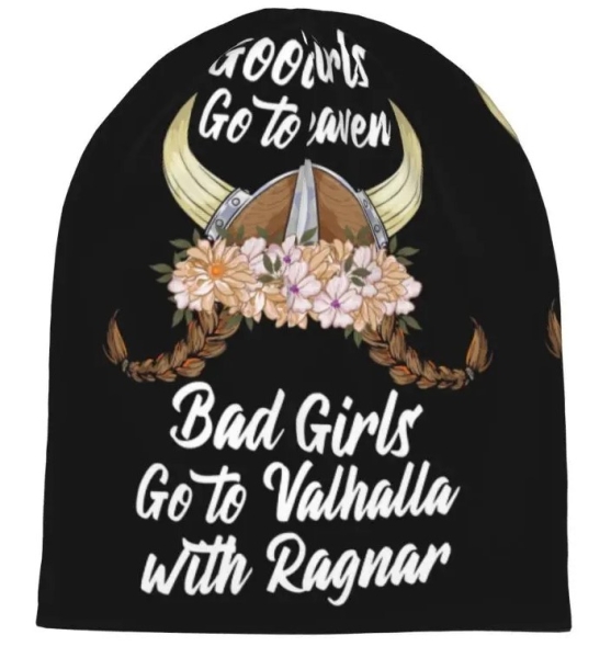 Beanie - Bad Girls go to Valhalla (47) Beanie - Bad Girls go to Valhalla (47)
